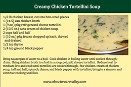 chicken tortellini soup